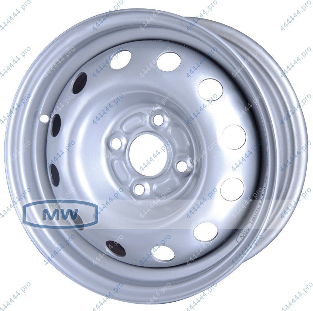 Колесный диск MAGNETTO WHEELS 14005 5.5x14/4x100 D57.1 ET35 серебристый