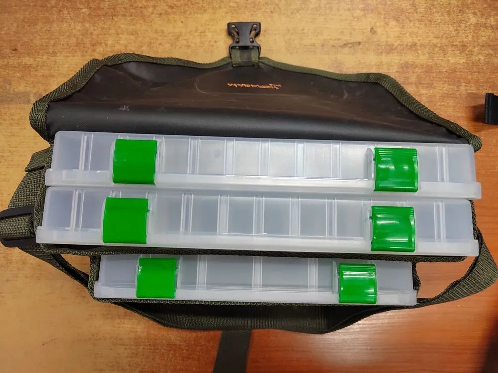 Сумка FisherBox C111 (в комплекте 3 кор. fisherbox: 310-2 шт,  250-1 шт.) цвет: камуфляж
