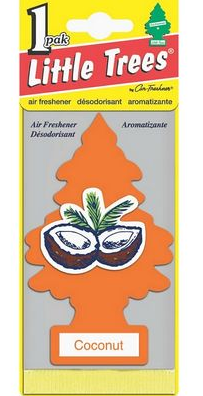 Ароматизатор "Car-Freshner" Елочка (Кокос)