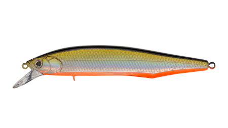 Воблер Минноу Strike Pro Intriger 105SP,  105 мм,  15, 7 гр,  Загл. 0, 5м.-1, 5м.,  Нейтральный,  цвет: 612T Natural Shad Silver,  (EG-194A-SP#612T)