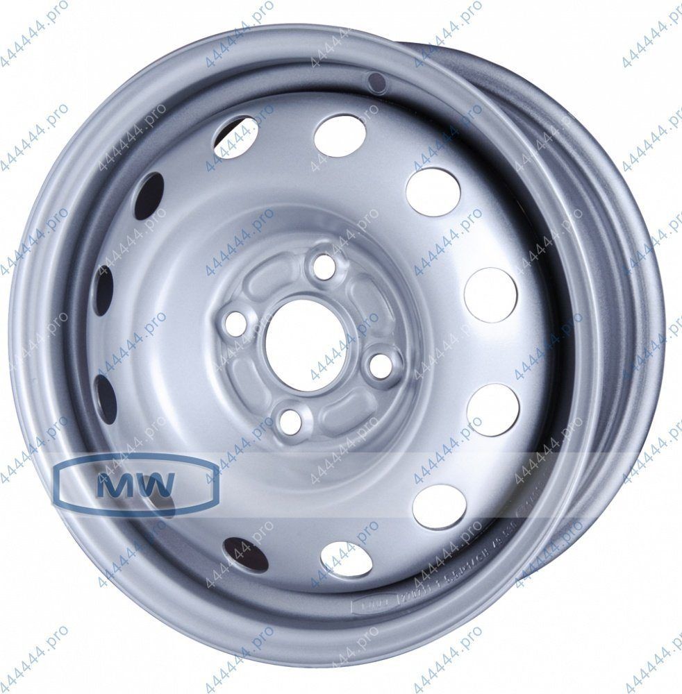 Колесный диск MAGNETTO WHEELS 14013 5.5x14/4x100 D56.6 ET49 серебристый