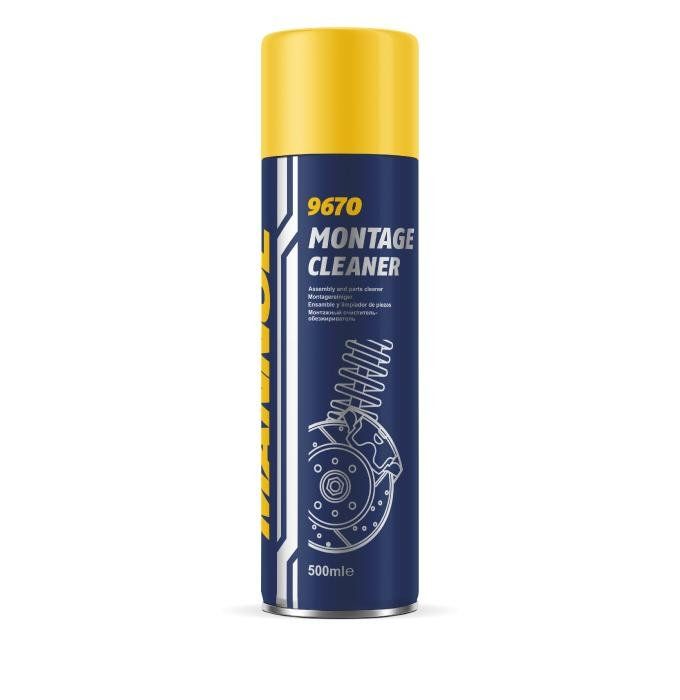 Очиститель монтажный MANNOL Montage Cleaner 9670 500мл аэрозоль