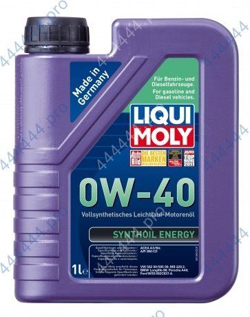 LIQUI MOLY "Synthoil Energy" 0W40 1L синтетическое моторное масло 1922/9514