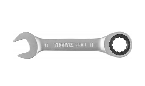 Ключ комбинированный трещоточный короткий 11мм Thorvik CSRW11