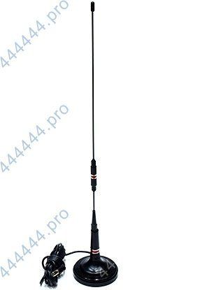 Антенна АМ-2002 "Антей" на магните,  черная