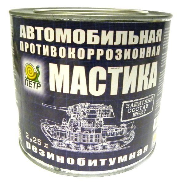 Мастика ПЕТР №627 2, 25л резино-битумная