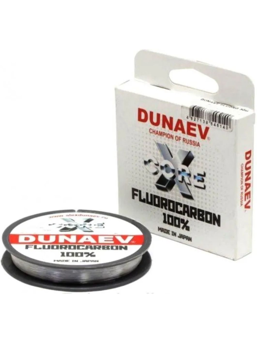 Леска Dunaev Fluorocarbon 0.405мм 30м 