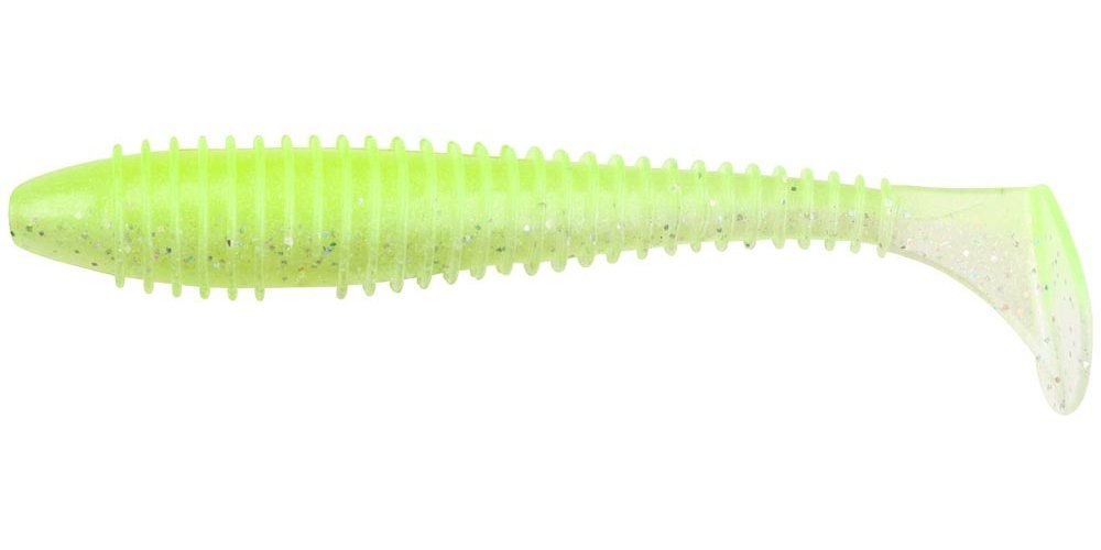 Приманка съедобная Keitech Swing Impact FAT 6.8" #484 Chartreuse Shad