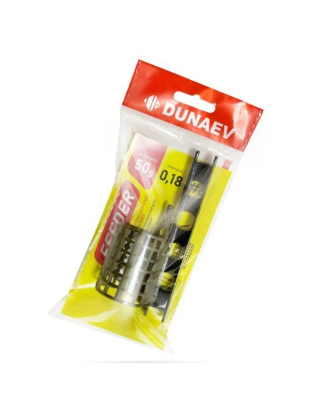 Монтаж фидерный Dunaev Inline c кормушкой 50г