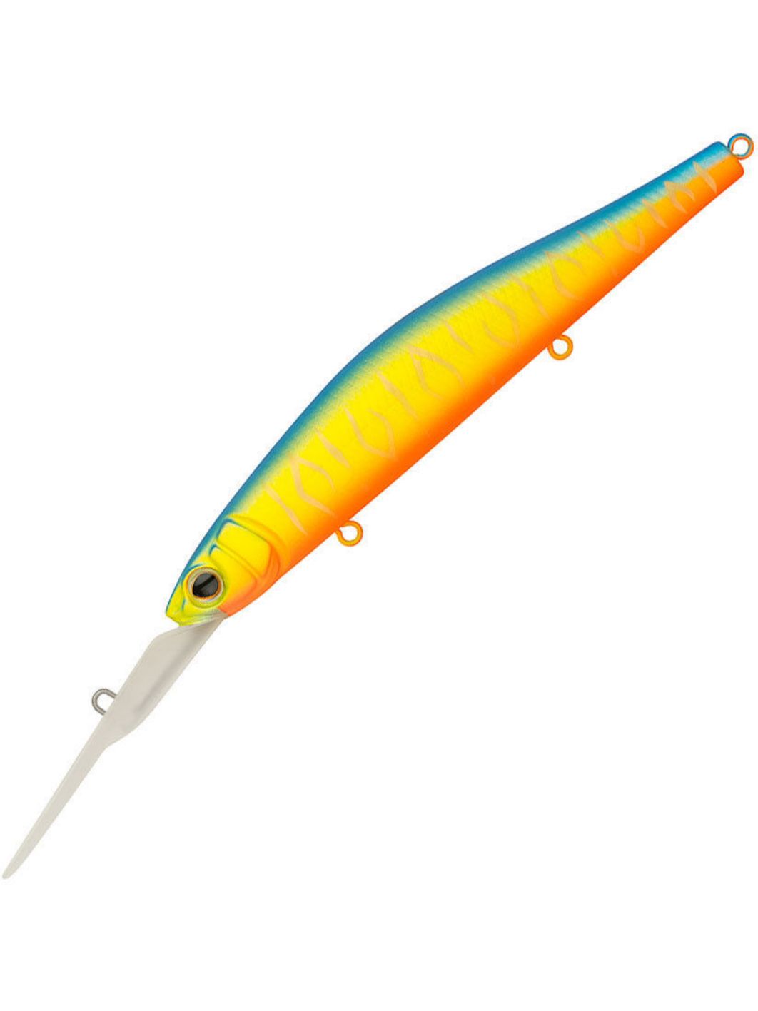 Воблер Минноу Strike Pro Inquisitor MDR 110SP,  110 мм,  17, 3 гр,  Загл. 1, 0м.-2, 5м.,  Нейтральный,  цвет: A252S Bullfinch Mat Tiger,  (EG-193BXL-SP#A252FS)