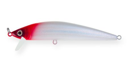Воблер Минноу Strike Pro Euro Minnow 110,  110 мм,  17 гр,  Загл. 0, 7м.-1, 5м.,  Плавающий,  цвет: 022PPP-713 Redhead Silver,  (JL-115F#022PPP-713)