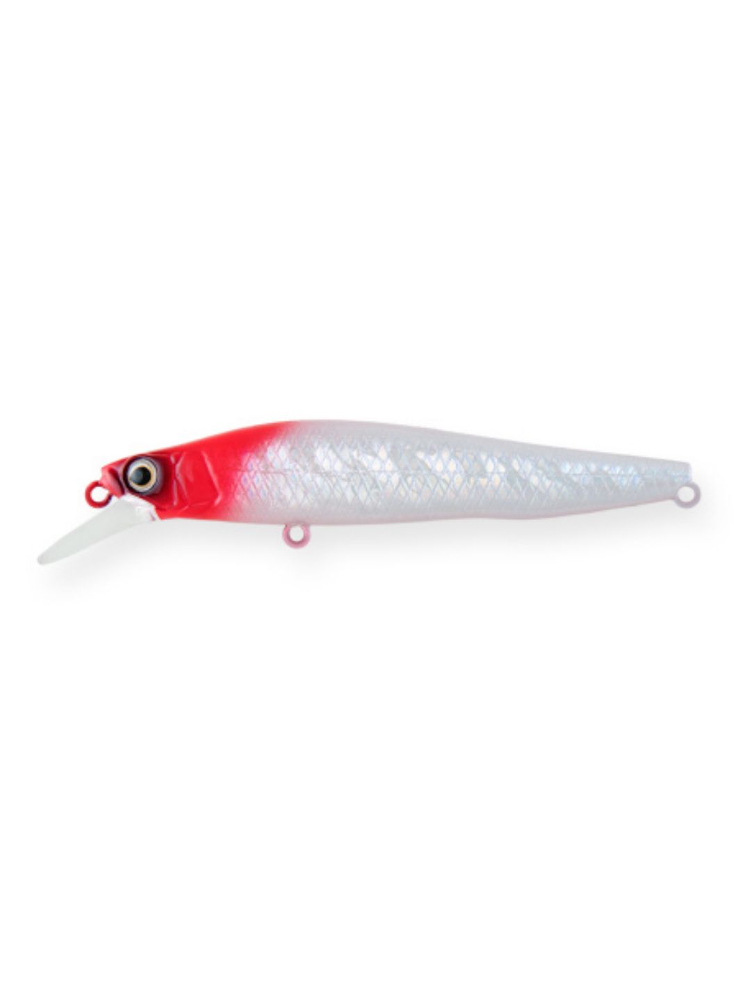 Воблер Минноу Strike Pro IB Minnow JET 95,  95 мм,  13 гр,  Загл. 0, 5м.-1, 2м.,  Тонущий,  цвет: 022PPPV Redhead,  (JS-276#022PPPV)