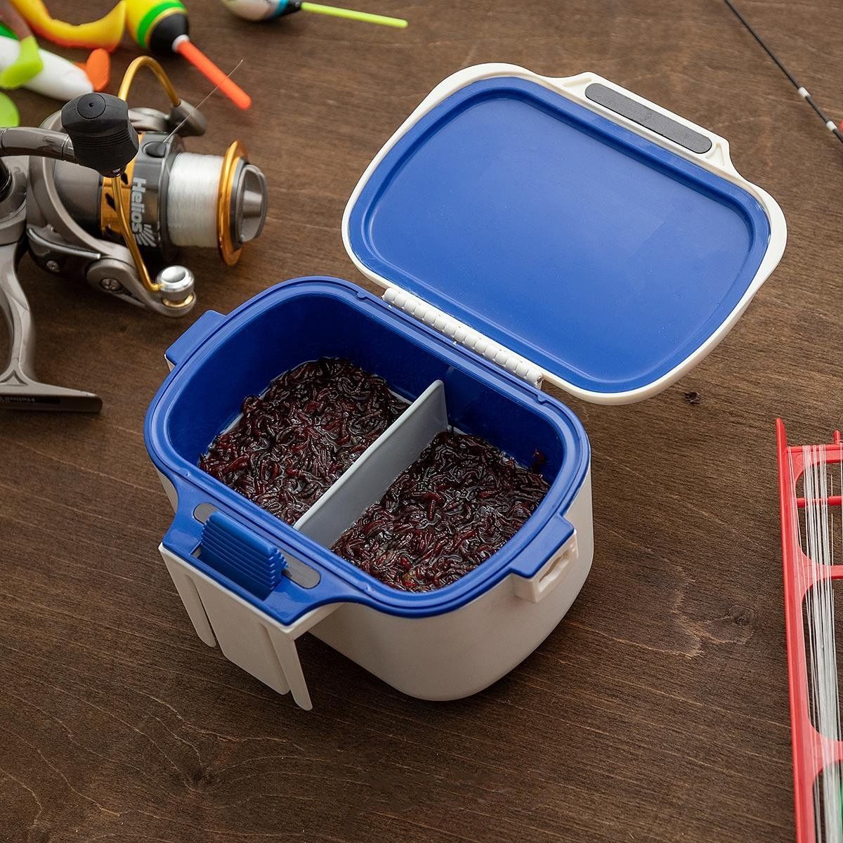 Коробка для наживки поясная термо 15х12х7.5cm (N-B-1) Nisus