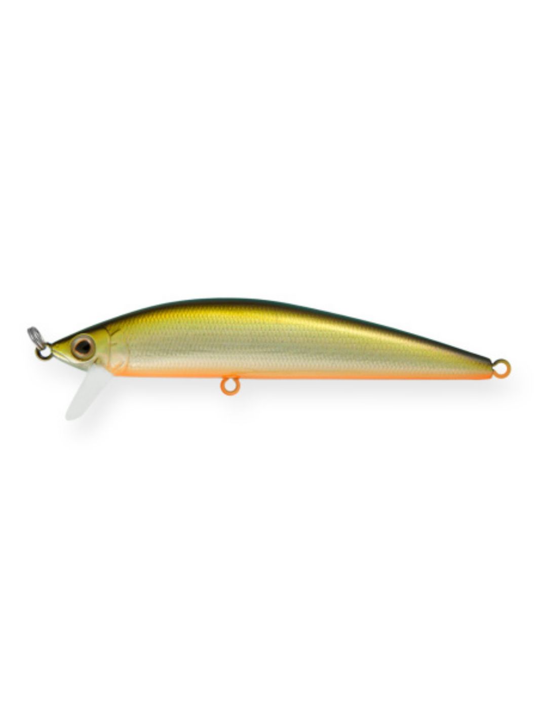 Воблер Минноу Strike Pro Euro Minnow 90,  90 мм,  11, 2 гр,  Загл. 0, 6м.-1, 2м.,  Плавающий,  цвет: 612T Natural Shad Silver,  (JL-108L#612T)