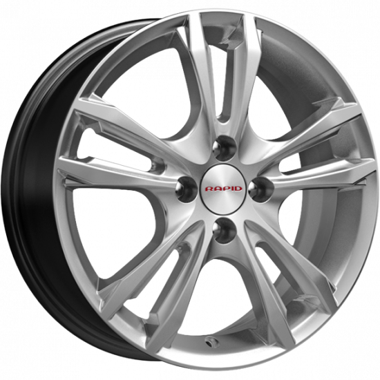 Литой диск K&K Samara 6.0x16/4x100 D60.1 ET37 сильвер комплект 4шт.
