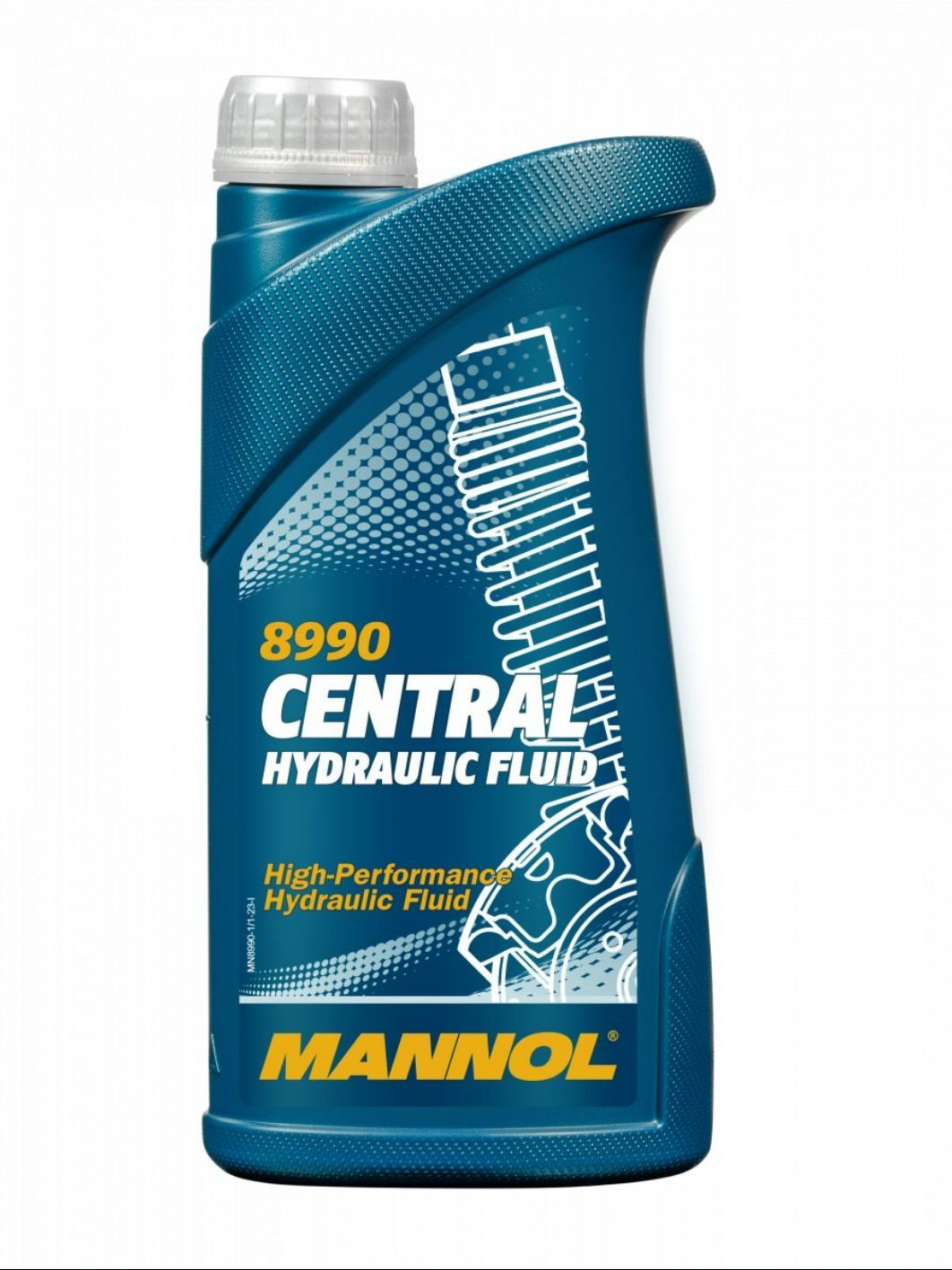 Жидкость гидравлическая MANNOL CHF 8990 синтетика 1л (зеленая)