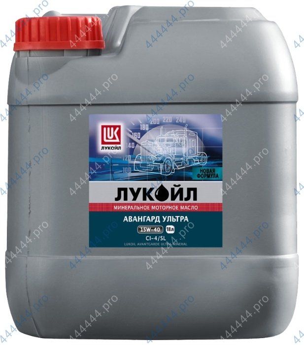 ЛУКОЙЛ 15w40 АВАНГАРД УЛЬТРА CI-4/SL 20л минеральное моторное масло