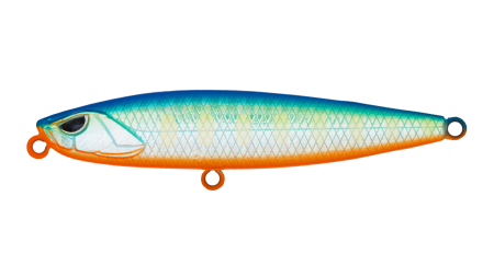 Воблер Стикбейт Strike Pro Scud Stick 70S (Slide Bait Heavy One 70),  70 мм,  16, 5 гр,  Загл. 0, 5м.-4, 0м.,  Тонущий,  цвет: A150-713 UV Blue Silver OB,  (EG-245#A150-713)