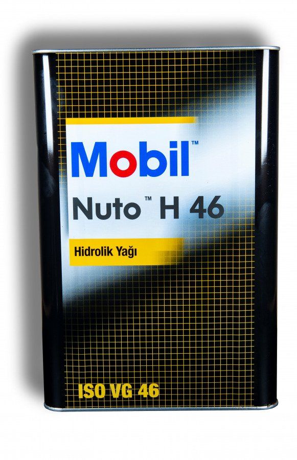MOBIL NUTO H 46 (HLP-46) 16л гидравлическое масло