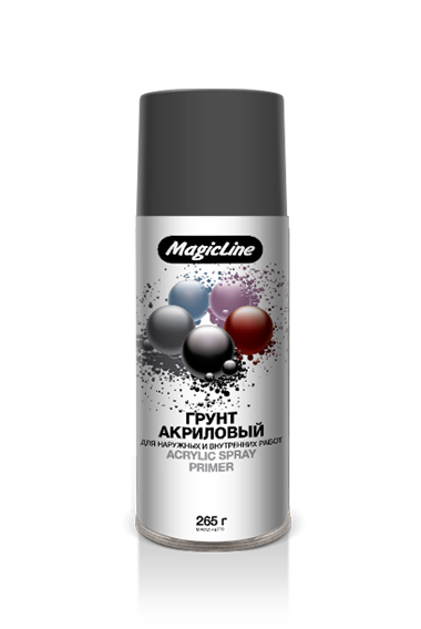 Грунт MAGIC LINE RAL 7031 серый 265гр