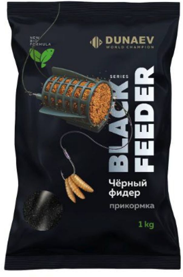 Прикормка DUNAEV BLACK Series 1 кг FEEDER  