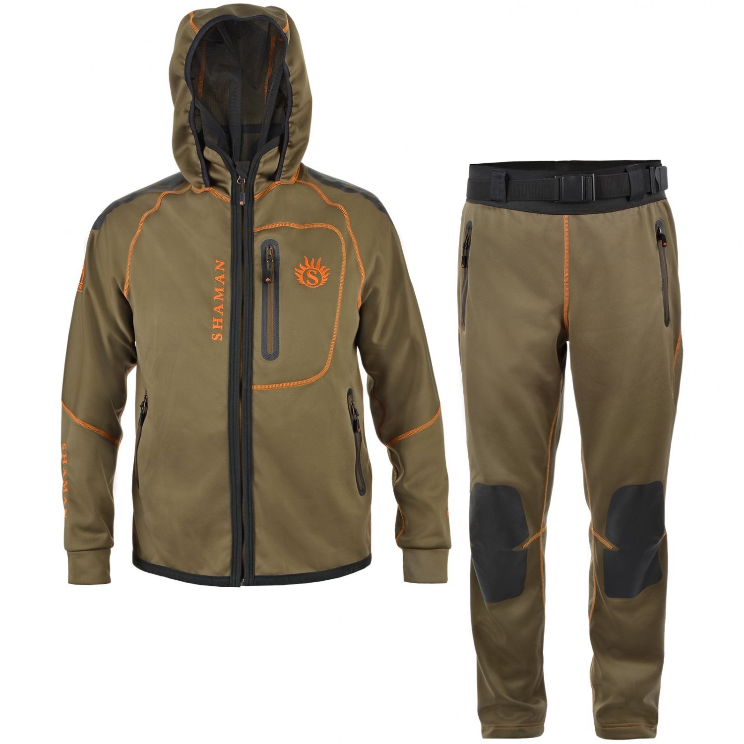 Костюм мужской "Tracker II",  softshell,  оливковый/olive (54-56/182) м