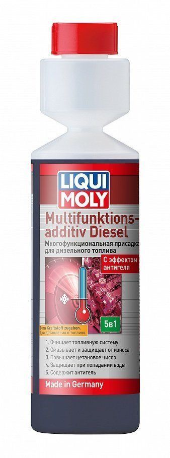 Присадка в дизельное топливо LIQUI MOLY Multifunktionsadditiv Diesel  250мл 39024/21469