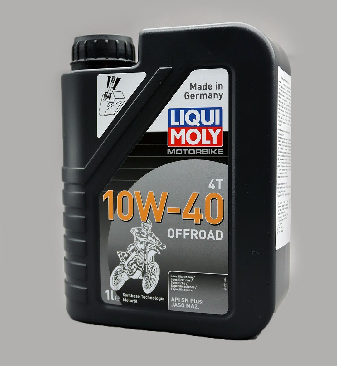 LIQUI MOLY Motorbike 10W40 4T Offroad полусинтетическое масло для мотоциклов 1L 3055 /мотоотд./