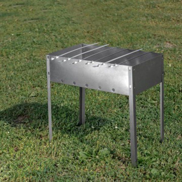 Мангал сборный Helios Light 400x240x400мм,  6 шампуров,  сталь 0, 4мм Helios