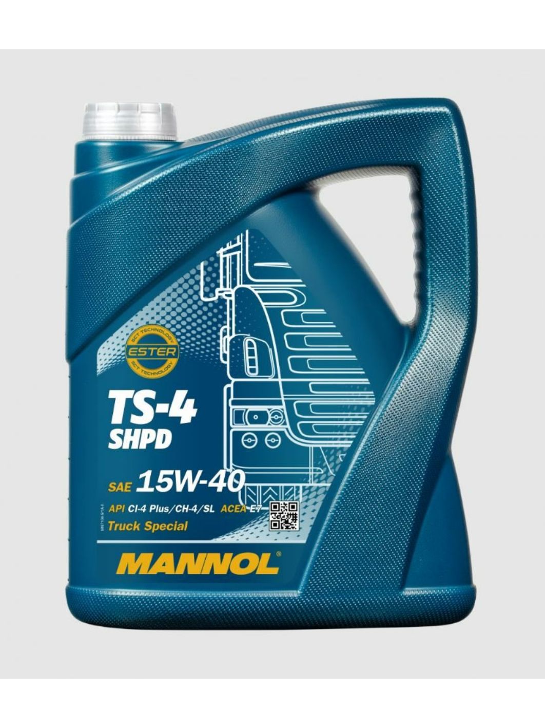 MANNOL TS-4 SHPD 15W40 7104 5л моторное масло