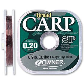 Леска Owner Broad Carp летняя SP 0.33мм 100м