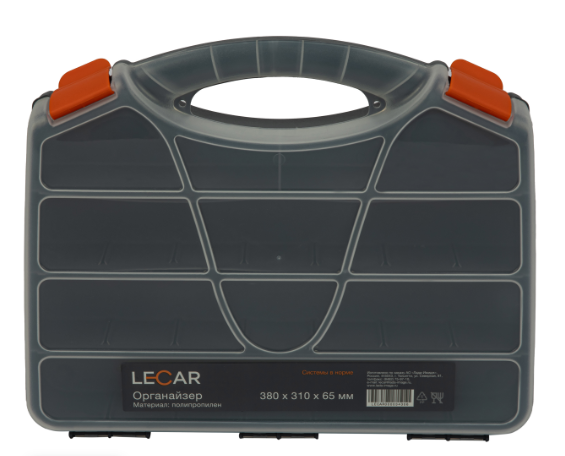 органайзер LECAR 15" (380*310*65мм) LECAR000034306