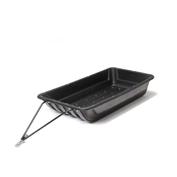 Сани волокуши 1450 СТАНДАРТ с накладками на дно 1500 х 710/500 х 260 ЦентрПласт