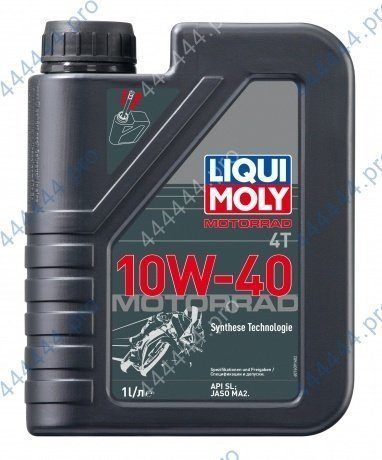 LIQUI MOLY Motorbike 10W40 4T Street полусинтетическое масло для мотоциклов 1L 7609/1521 /мотоотд./