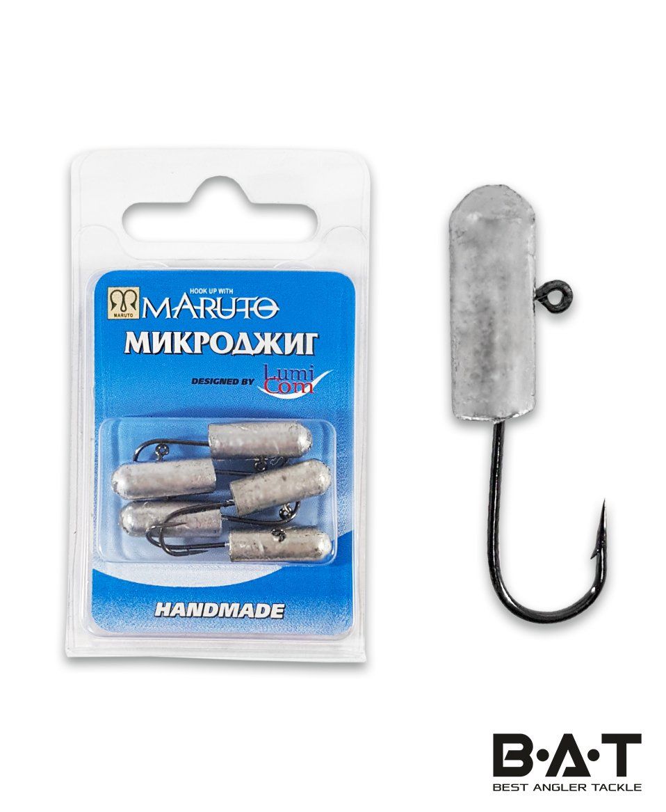 Микро-джиггер MARUTO №4 1, 0гр. Пуля (5 шт.)