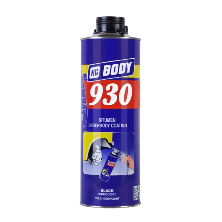Антикор BODY 930 1кг чёрный под пистолет