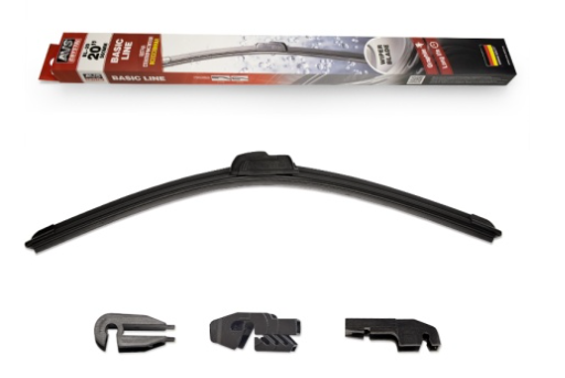 Щетка стеклоочистителя AVS 20" 500мм BL-20 бескаркасная (1шт.)