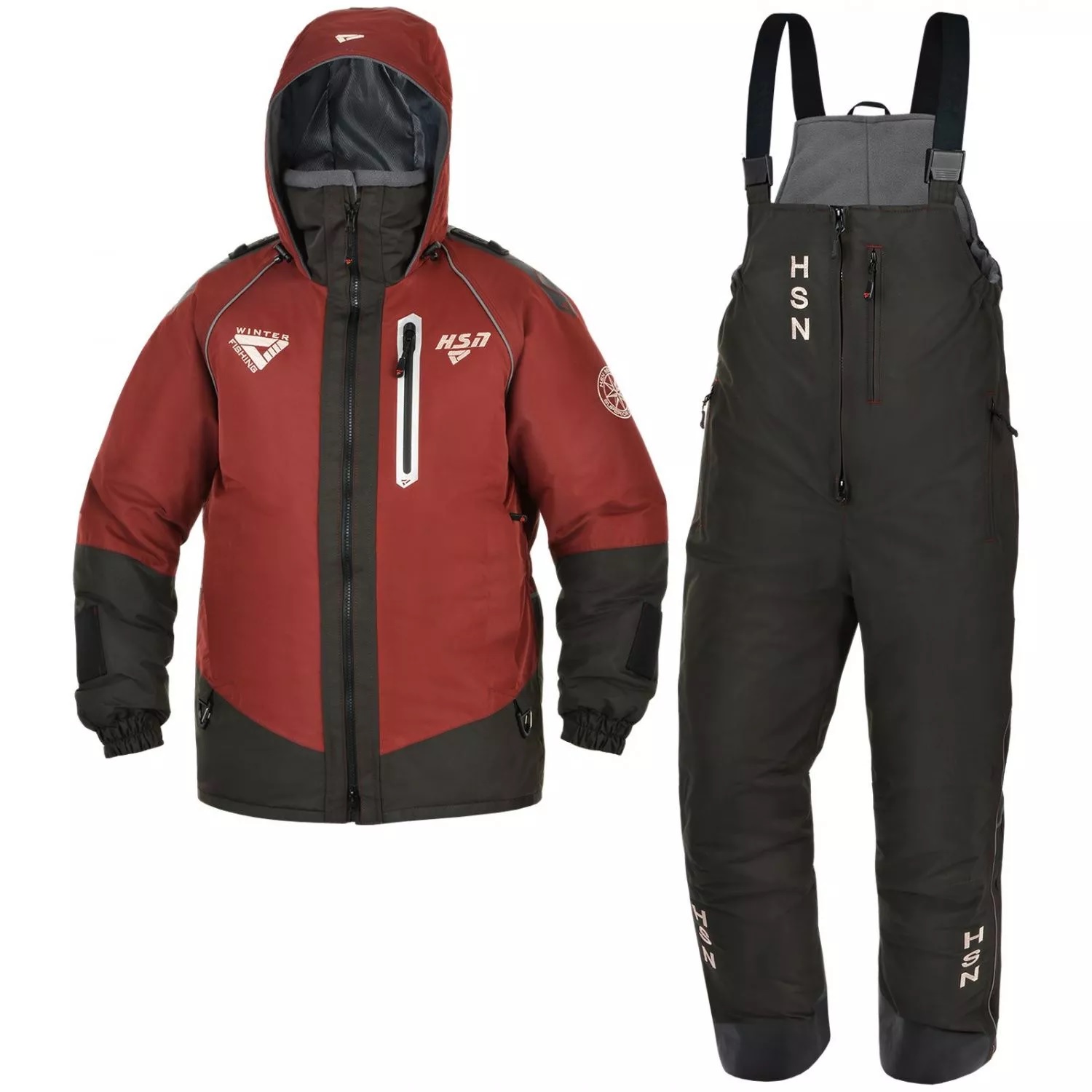 Костюм-поплавок мужской зимний "Rescuer II comfort",  hardguard,  махагон (48-50/182) м