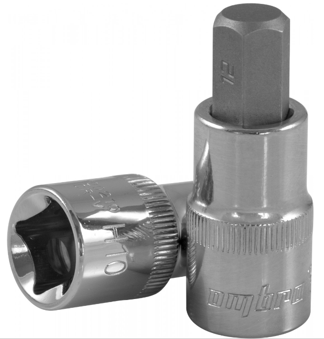Бита в головке 1/2" HEX H19 (L=55мм) OMBRA 120219