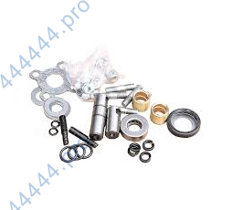 Шкворень ГАЗ-33027, 2217 (4*4) кулака поворотного (вехний,  нижний) комплект на одну сторону (ГАЗ) 33027.2304800