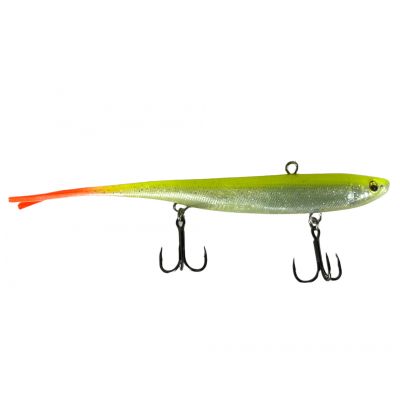 Баланслаг Jig It Whale Tail 130mm 22g цв. F13 Shiny lime