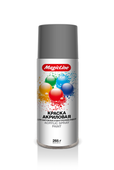 Краска MAGIC LINE RAL 7031 Серебряно-серая 265гр