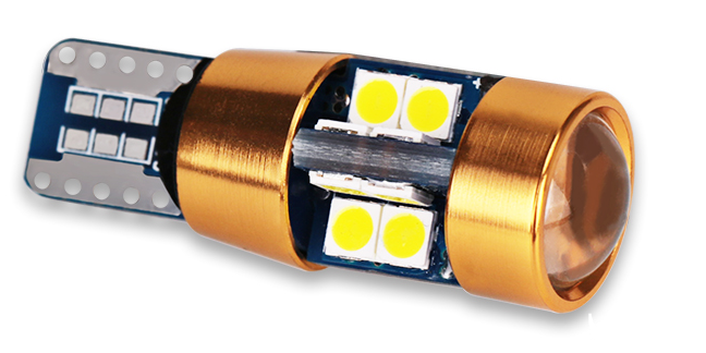 Светодиод 12V W5W (T10) белый 19SMD LUMEN (MLD-12VT10-4818) (1шт.)