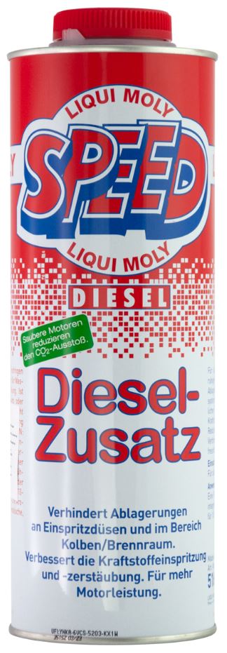 Суперкомплекс для диз.двиг. Speed Diesel Zusatz (1л) LIQUI MOLY 1975/5160