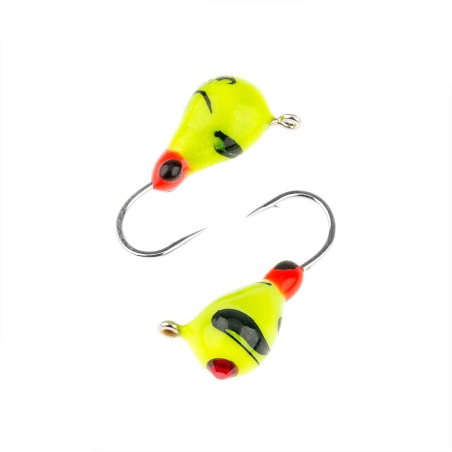 Мормышка W Spider Капля с ушком краш. 4, 0 мм 0, 99 гр. 279P обмаз. с камнем