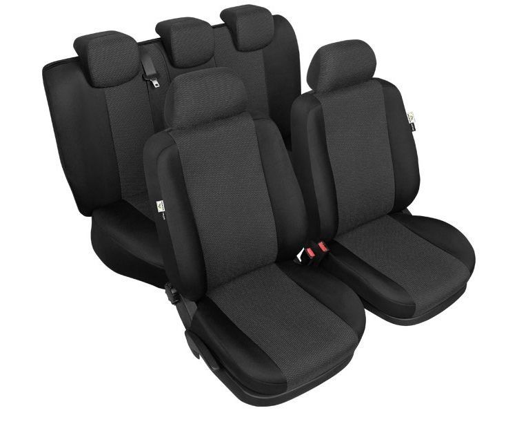 Авточехлы VW Golf V (2005-) (жаккард-кожзам)