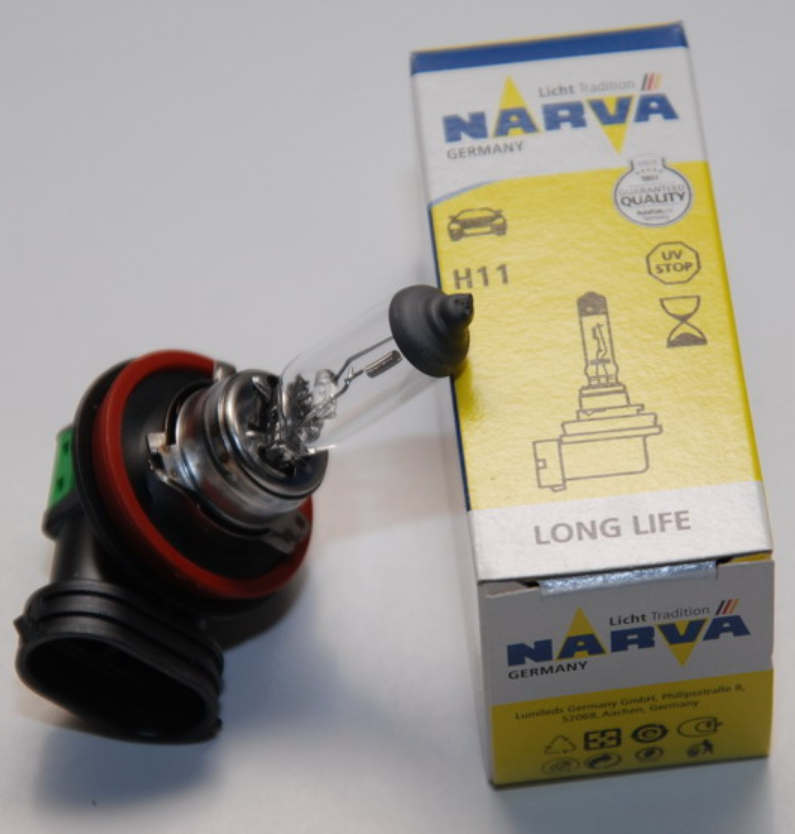 Автолампа галогеновая Н11 12V-55 NARVA (48078) (1шт.) 