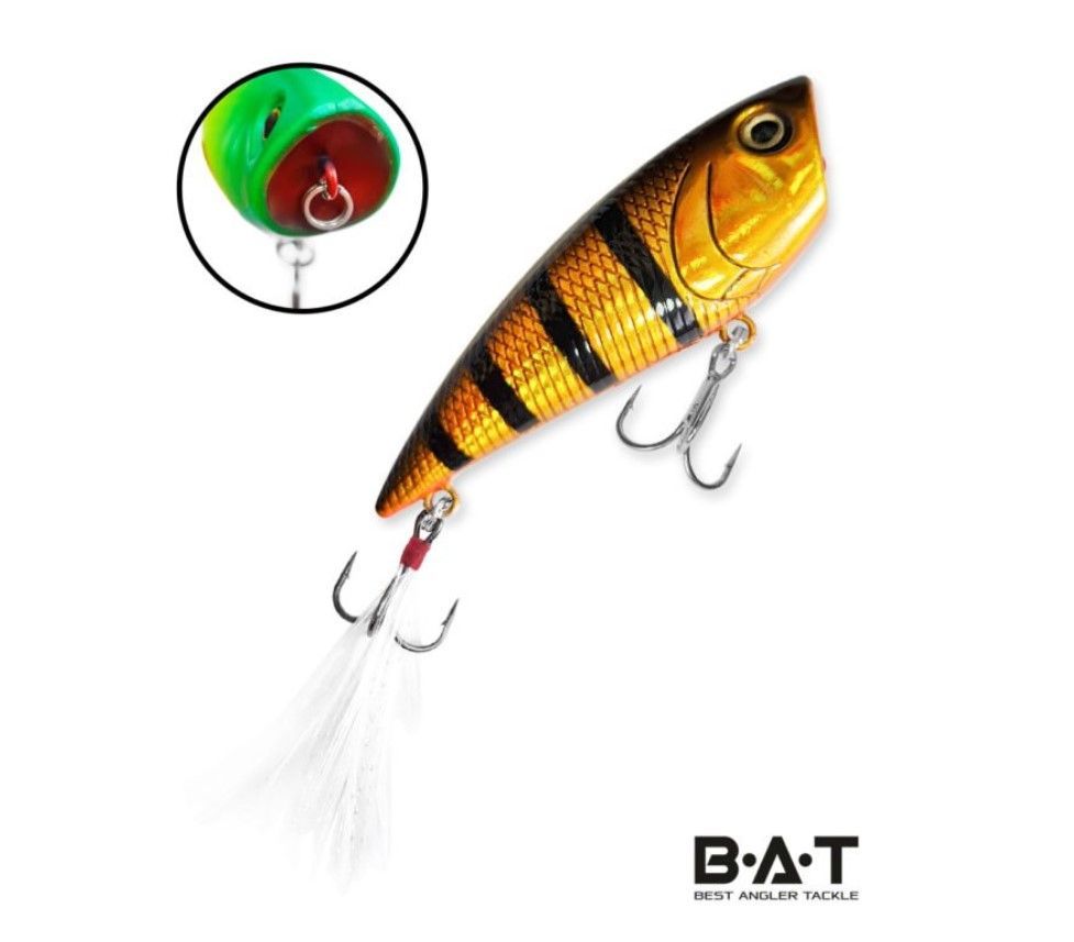 Воблер BAT Crow Pop ВТ059 (70 mm.; 7 g.; TopWater) # CS03