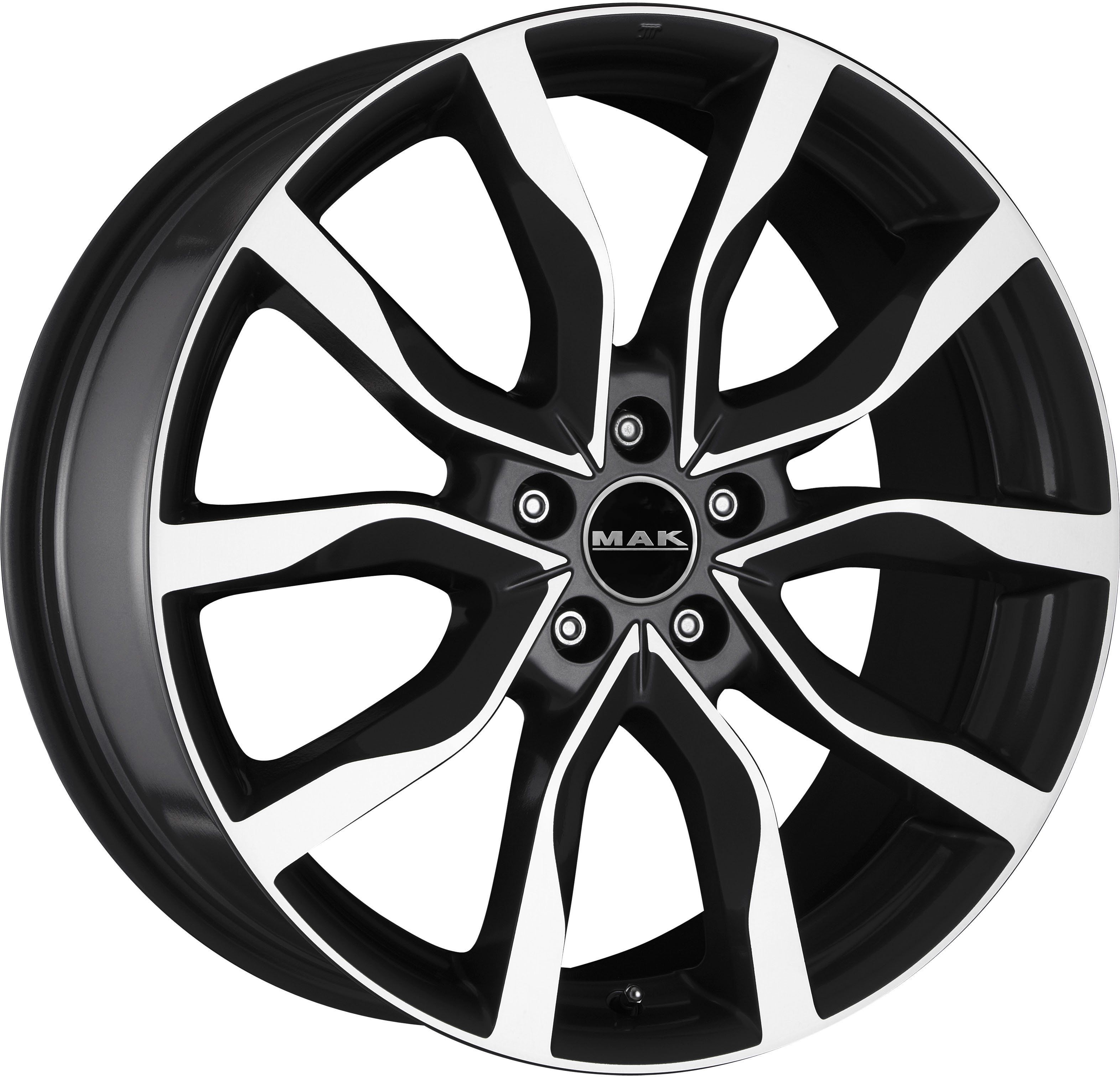MAK Highlands 9, 5x21 5/120 ET49 d-72, 6 Black Mirror (F9521HIBM49IRR)