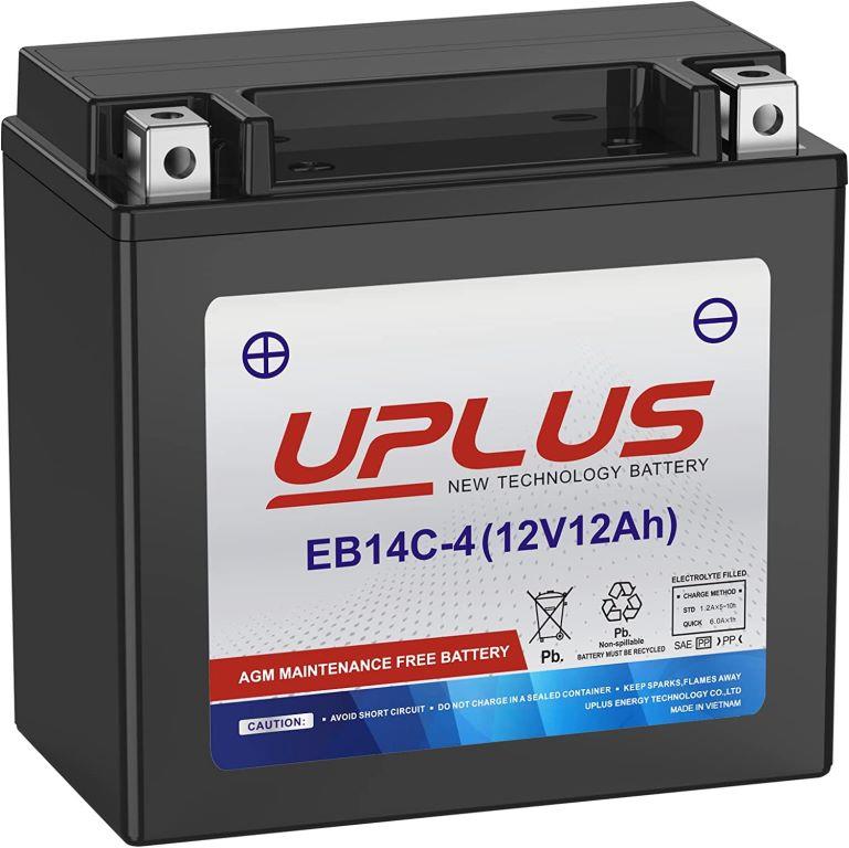 мото 12/12А UPLUS EB14C-4 AGM Аккумулятор зал/зар.